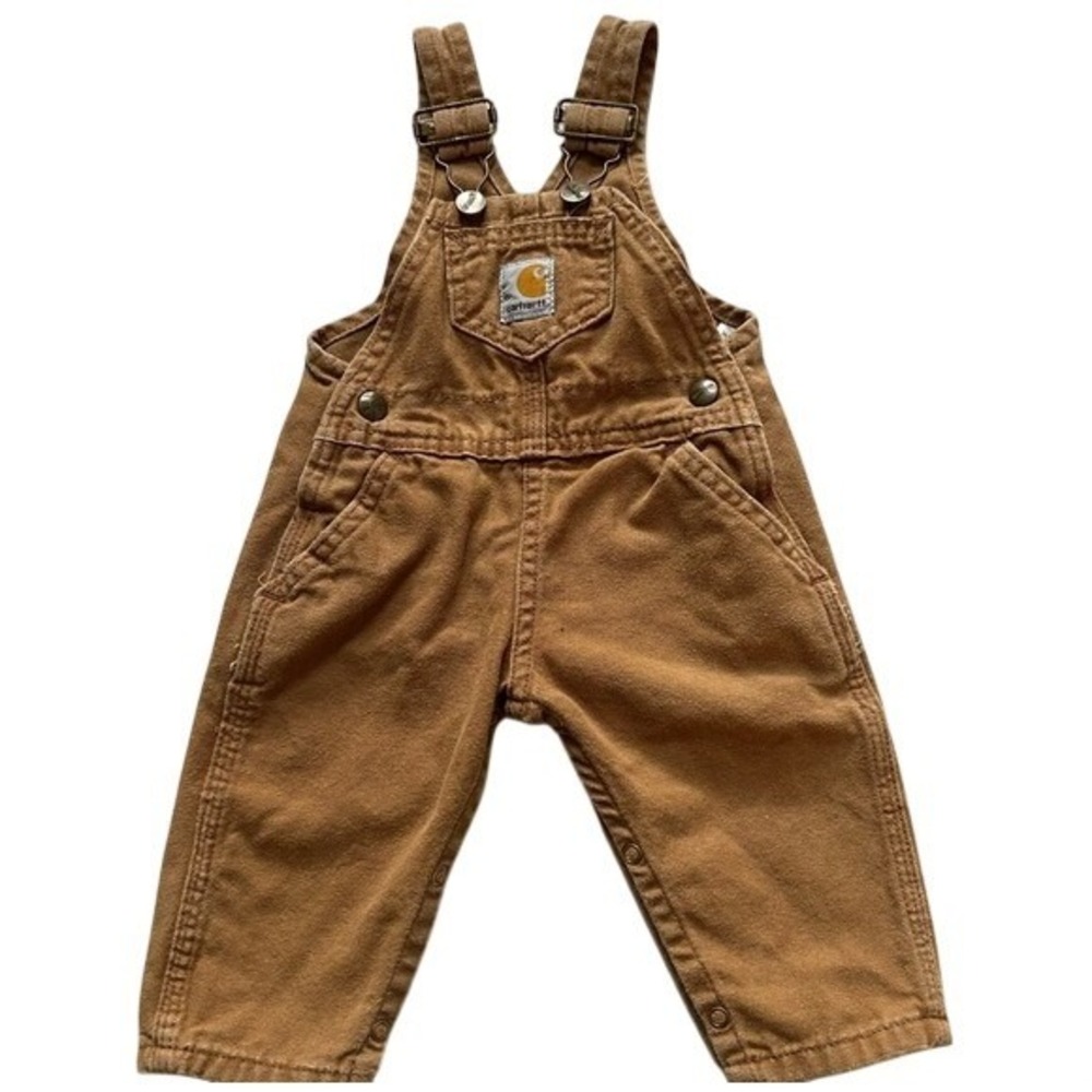 Vintage Carhartt Kids 2006 Canvas Overalls